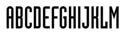 Mech Monoline Regular Font UPPERCASE