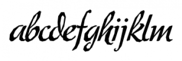 Mecheria Regular Font LOWERCASE