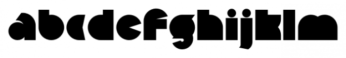 Mekon Block Alt Font LOWERCASE