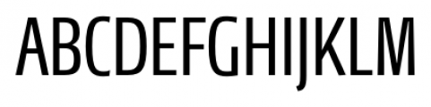 Mellnik Condensed Light Font UPPERCASE