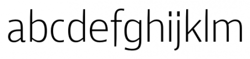 Mellnik Text SuperLight Font LOWERCASE