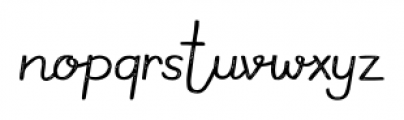 Meltow Script Rust Font LOWERCASE
