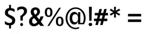 Mensa Condensed Regular Font OTHER CHARS