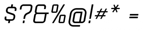 Mensura Regular Italic Font OTHER CHARS