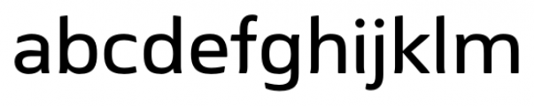 Mentone Regular Font LOWERCASE
