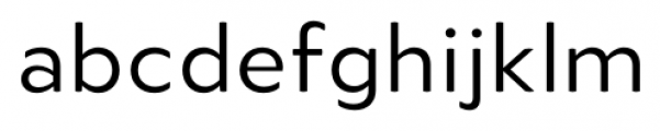 Merel Regular Font LOWERCASE