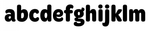 Merge Pro Condensed Bold Font LOWERCASE