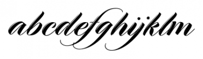 Meritage Regular Font LOWERCASE