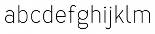 Merlo Light Font LOWERCASE