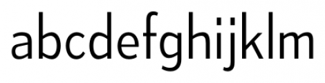 Mesmerize SemiCondensed Light Font LOWERCASE