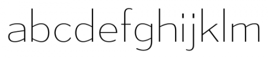 Mesmerize Ultra Light Font LOWERCASE