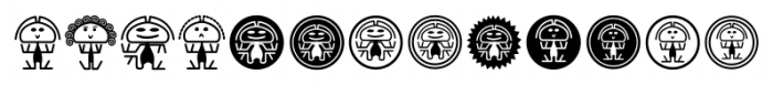MesoAmerican Two Font UPPERCASE
