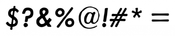 Metallophile Sp8 Medium Italic Font OTHER CHARS