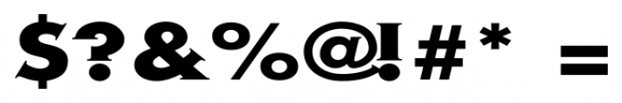 Metra Serif BoldCaps Font OTHER CHARS