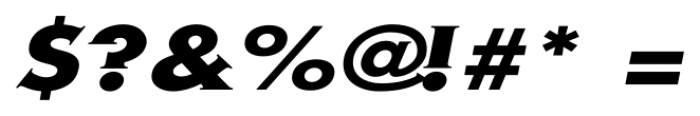 Metra Serif BoldOblique Font OTHER CHARS