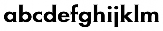 Metra Serif Medium Font LOWERCASE