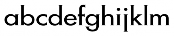 Metra Serif Regular Font LOWERCASE