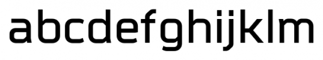 Metral DemiBold Font LOWERCASE