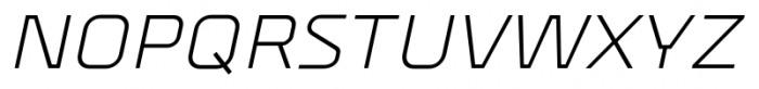 Metral Italic Font UPPERCASE