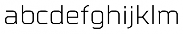 Metral Regular Font LOWERCASE