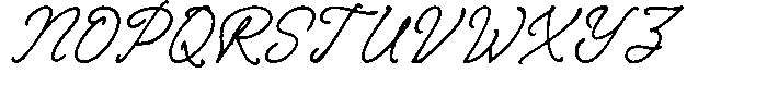 Meadow Anthem Font UPPERCASE