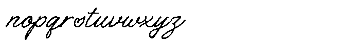Meadow Anthem Font LOWERCASE