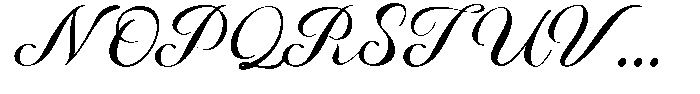 Meadow Villager Club - Script Regular Font UPPERCASE
