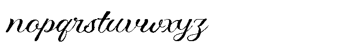 Meadow Villager Club - Script Regular Font LOWERCASE