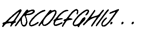 Meadow Yesterdream  Italic Italic Font UPPERCASE