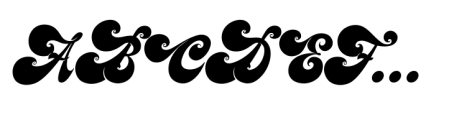 Meastro Script Regular Font UPPERCASE