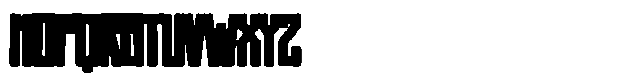 Meat Smith Outline Font UPPERCASE