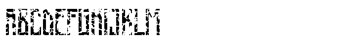 Meat Smith Texture Font UPPERCASE