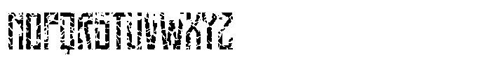Meat Smith Texture Font UPPERCASE