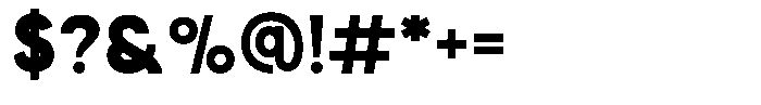 Mebula Font OTHER CHARS
