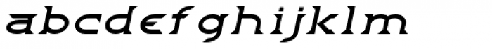 Mecatoque Italic Font LOWERCASE