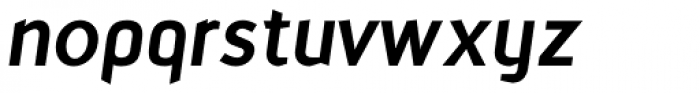 Mechanic Bold Italic Font LOWERCASE