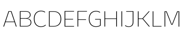 Meche Pro Thin Font UPPERCASE