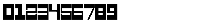 Mechorid Black Condensed Font OTHER CHARS