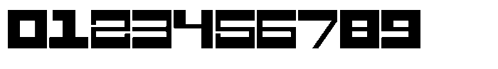 Mechorid Black Expanded Font OTHER CHARS