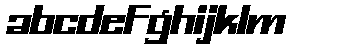 Mechorid Black Oblique FONT