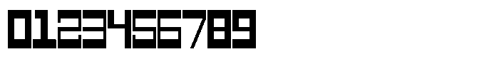 Mechorid Bold Condensed Font OTHER CHARS