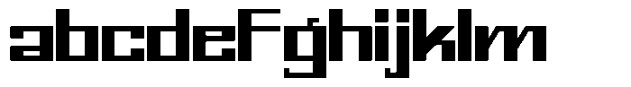 Mechorid Bold Expanded FONT