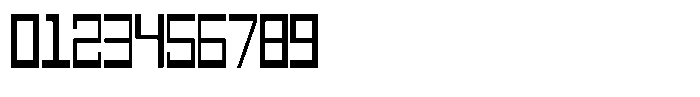 Mechorid Condensed Font OTHER CHARS