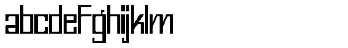Mechorid Condensed FONT