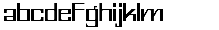 Mechorid Expanded FONT
