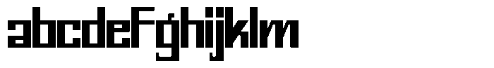 Mechorid Extra Bold Condensed FONT