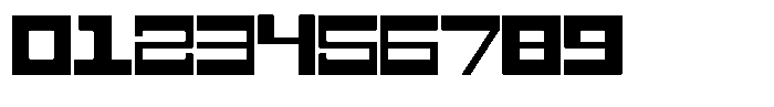 Mechorid Extra Bold Expanded Font OTHER CHARS