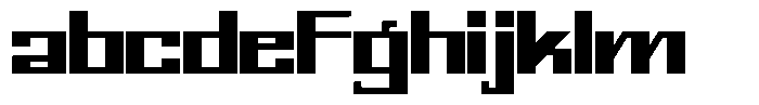 Mechorid Extra Bold Expanded FONT