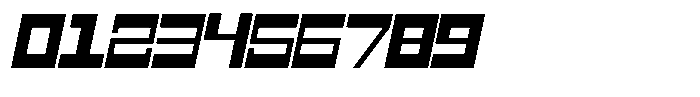 Mechorid Extra Bold Oblique Font OTHER CHARS