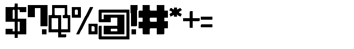 Mechorid Extra Bold Font OTHER CHARS